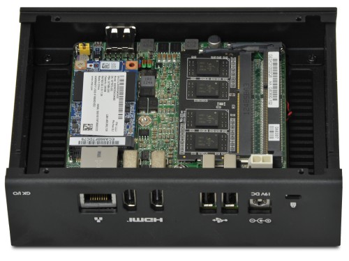Image showing NUC board built in (not included with chassis)