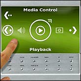 Touch screen media control function