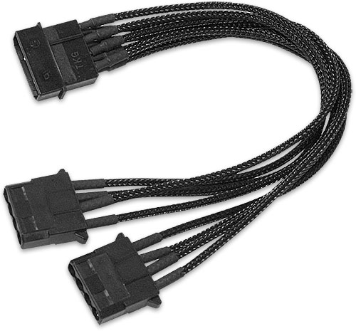 4-Pin Molex Y-Cable/Splitter