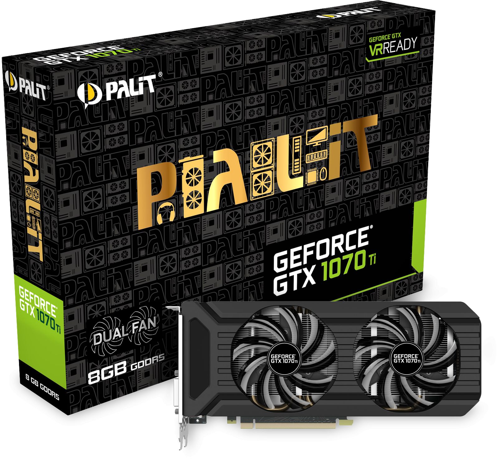 高級な Palit GeForce GTX1070 Ti 8G タブレット | mkc.mk