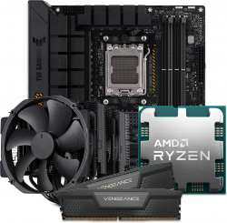 AMD AM5 CPU and DDR5 Micro-ATX Motherboard Bundle